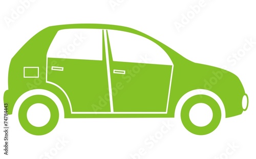 green car
