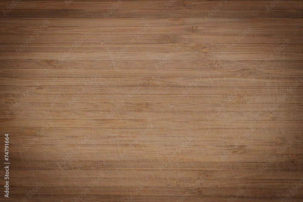 Bamboo cutting Board board with lots of surface scratched Bamboo cutting Board board with lots of surface scratched
