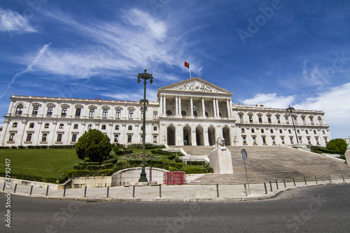 monumental Portuguese Parliament 