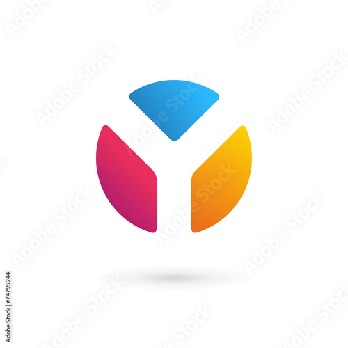 Letter Y logo icon design template elements
