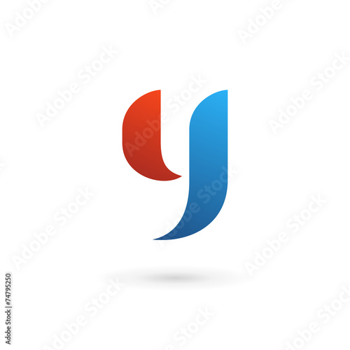 Letter Y logo icon design template elements