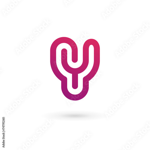 Letter Y logo icon design template elements
