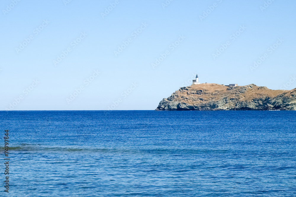 Lighthouse of isle Giraglia