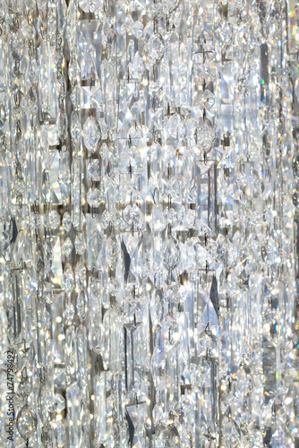 Hanging Crystal Curtain