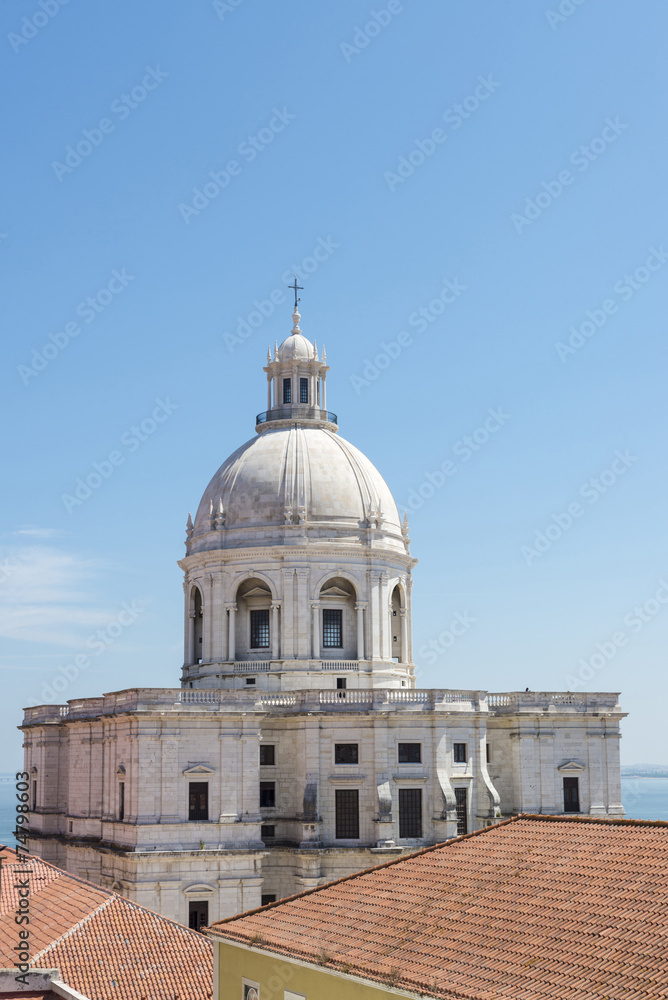 Dome of the National Pantheon in Lisbon
