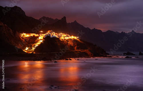 Almaciga Village in Tenerife, Canary Islands