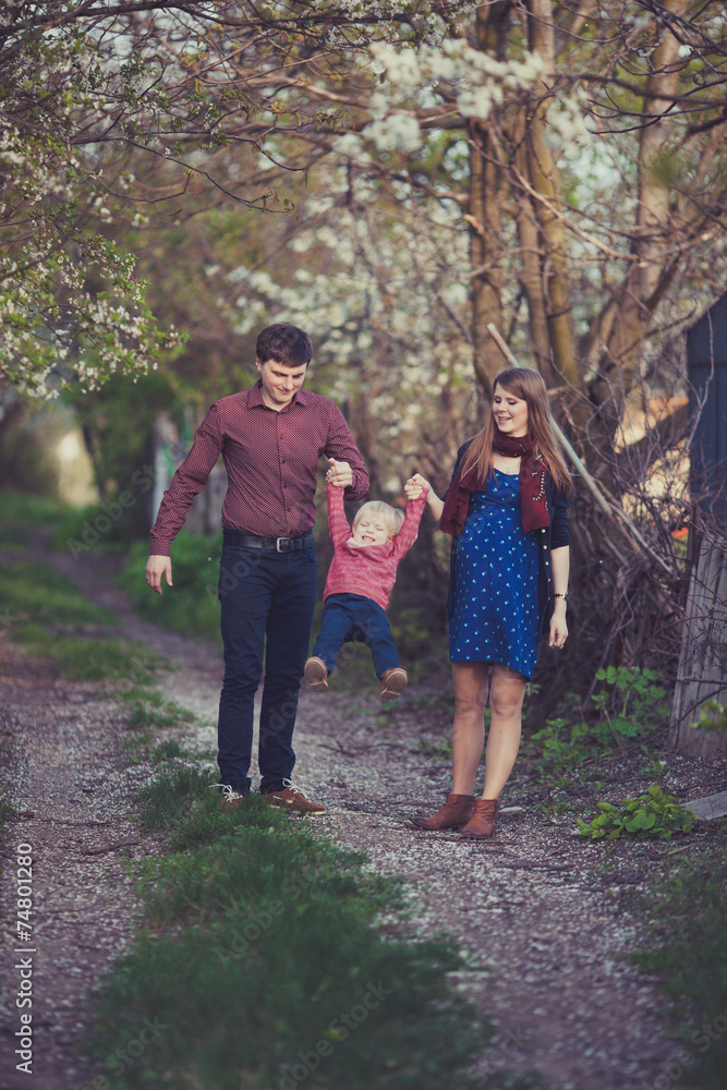 Young Family with son Young Family with son