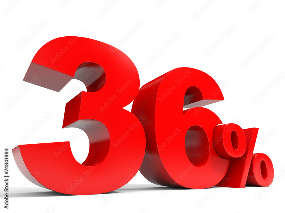 Red thirty six percent off. Discount 36%. Red thirty six percent off. Discount 36%.