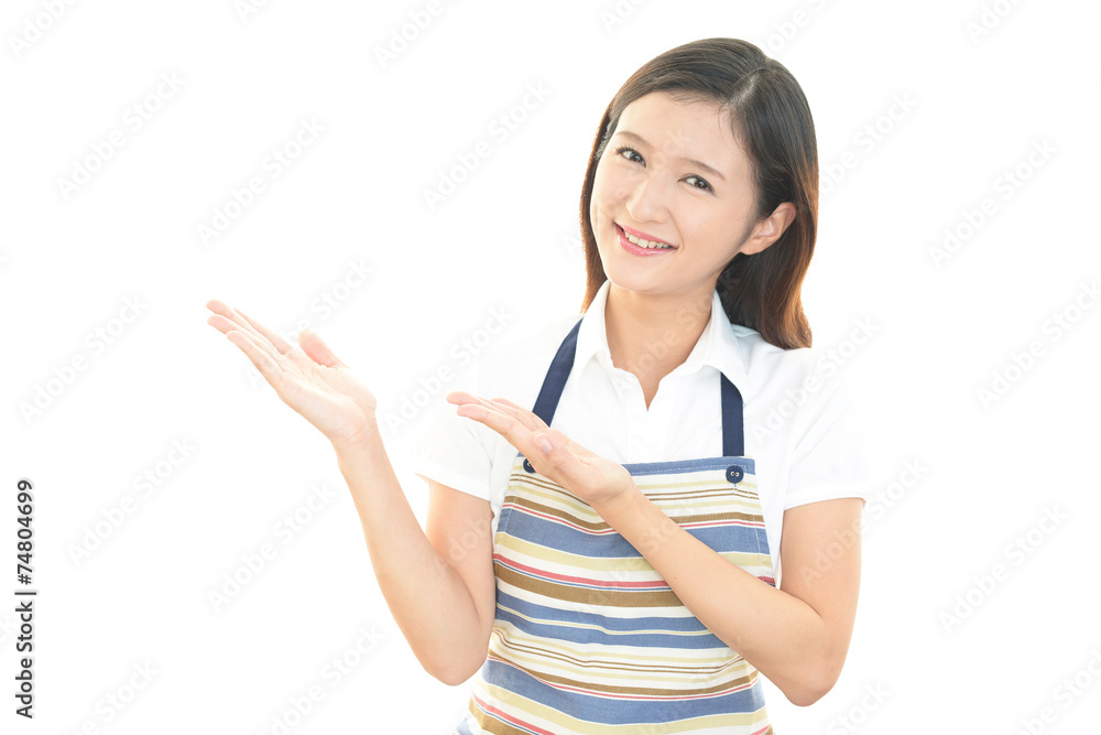 笑顔の主婦 笑顔の主婦