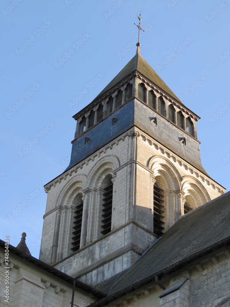 Maine-et-Loire - Abbaye de Fontevraud - Clocher de l'Abbatiale