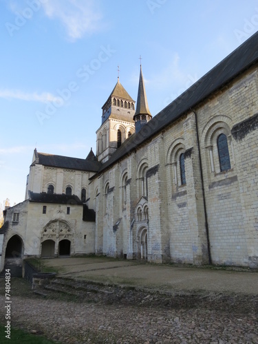 Maine et Loire - Abbaye de fontevraud - Abbatiale