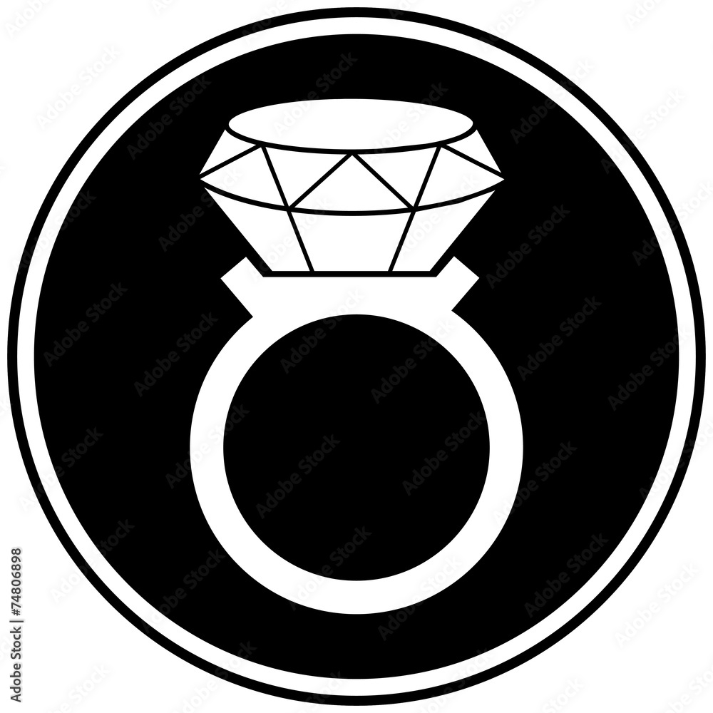 Diamond Ring Symbol Diamond Ring Symbol