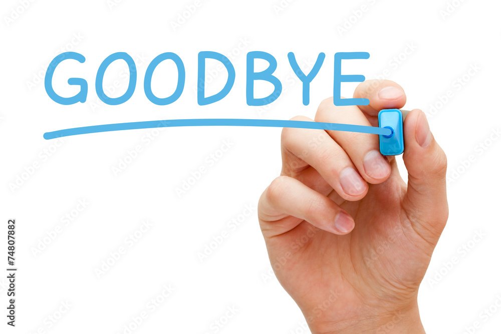 Goodbye Blue Marker Goodbye Blue Marker