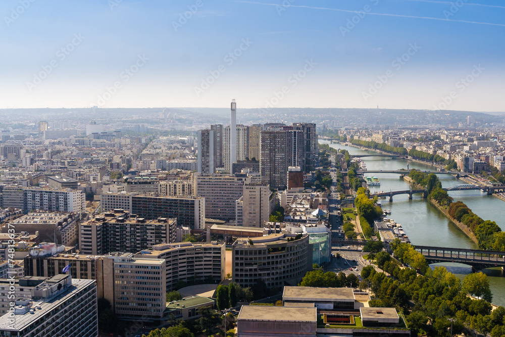 Fototapeta premium View of Paris
