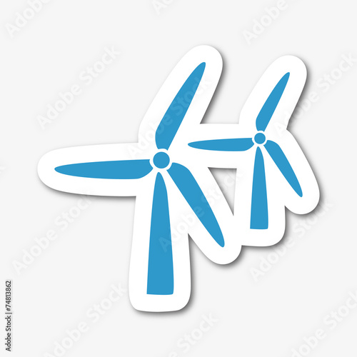 Logo éolienne.
