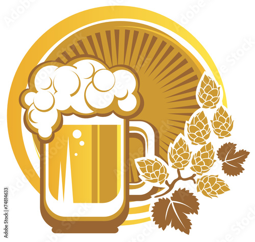 beer and hops