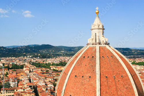 tourists in the FlorenceCathedral photo