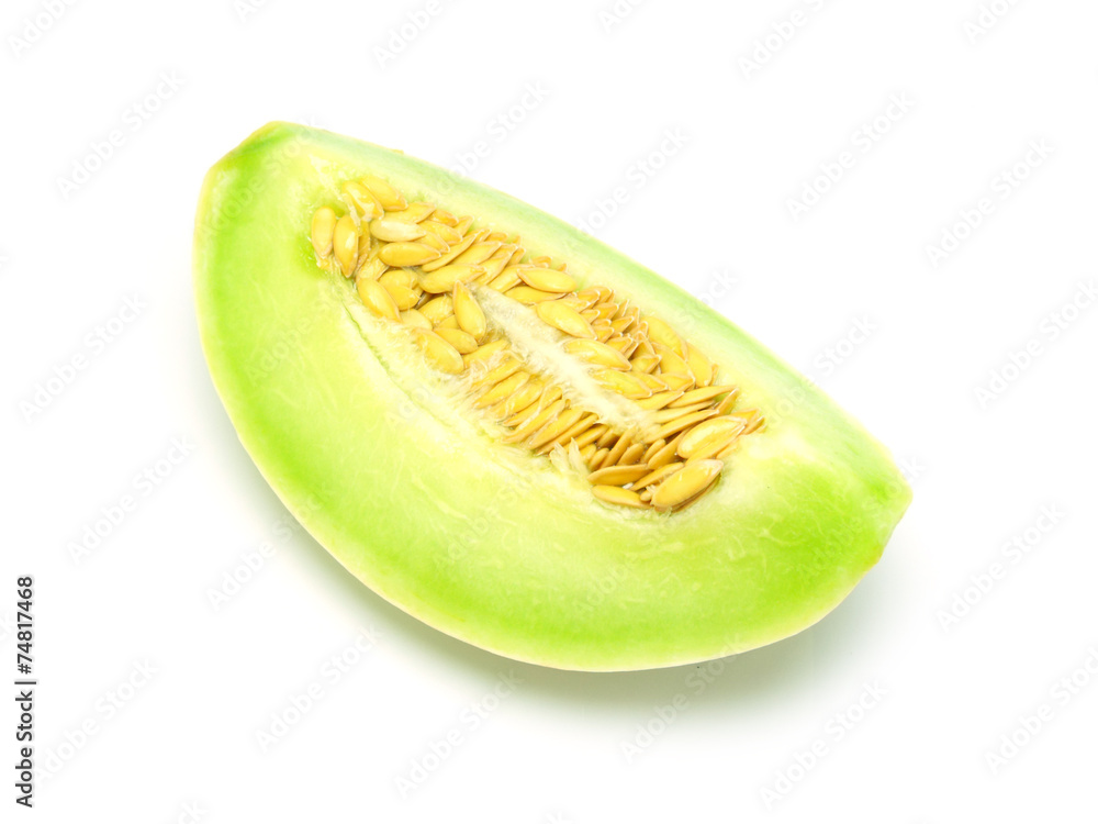 cantaloupe melon isolated on white clipping path cantaloupe melon isolated on white clipping path