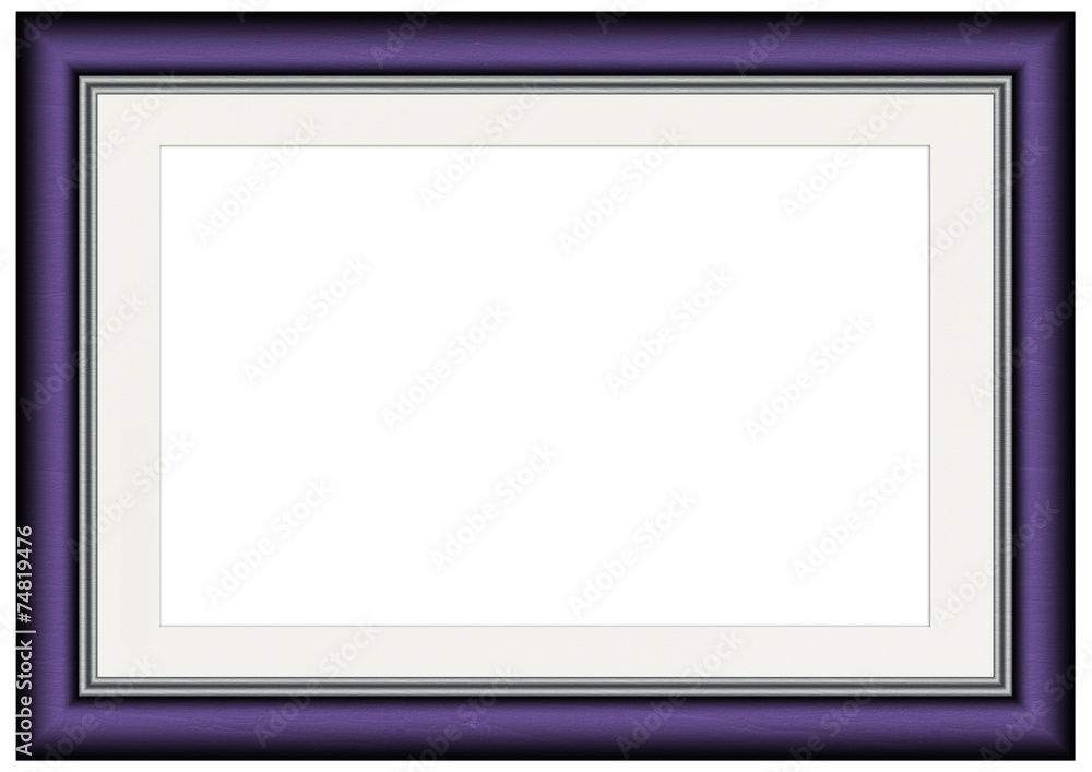 Blank poster frame mockup on a white background. Empty photo frame. Blank poster frame mockup on a white background. Empty photo frame.