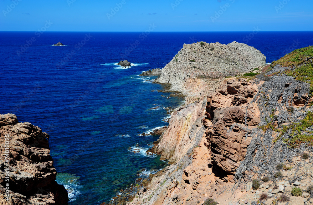 Panorami dell'Isola di San Pietro