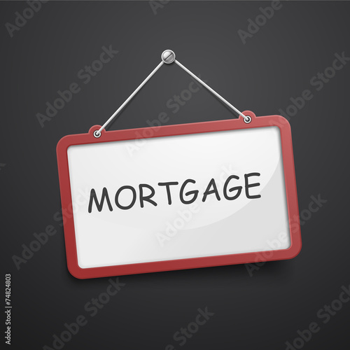 mortgage hanging sign