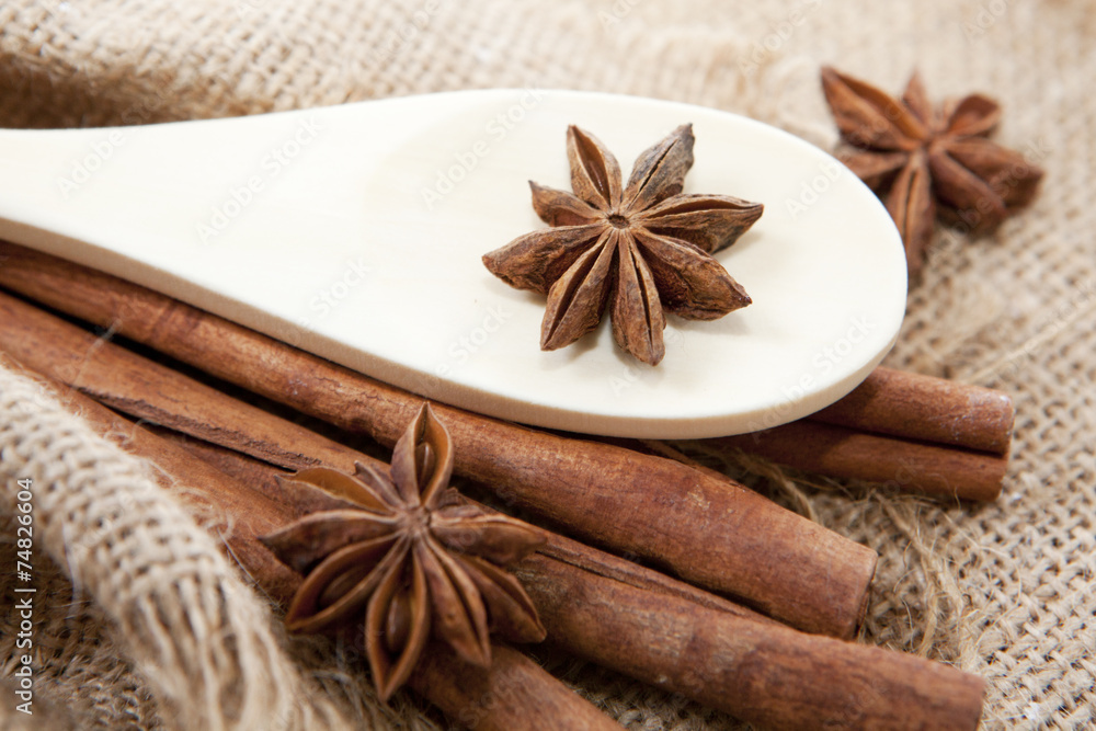 cannelle et anis badiane