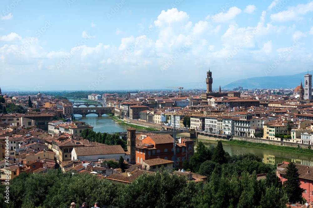 Panoramic view, Florence, Italy