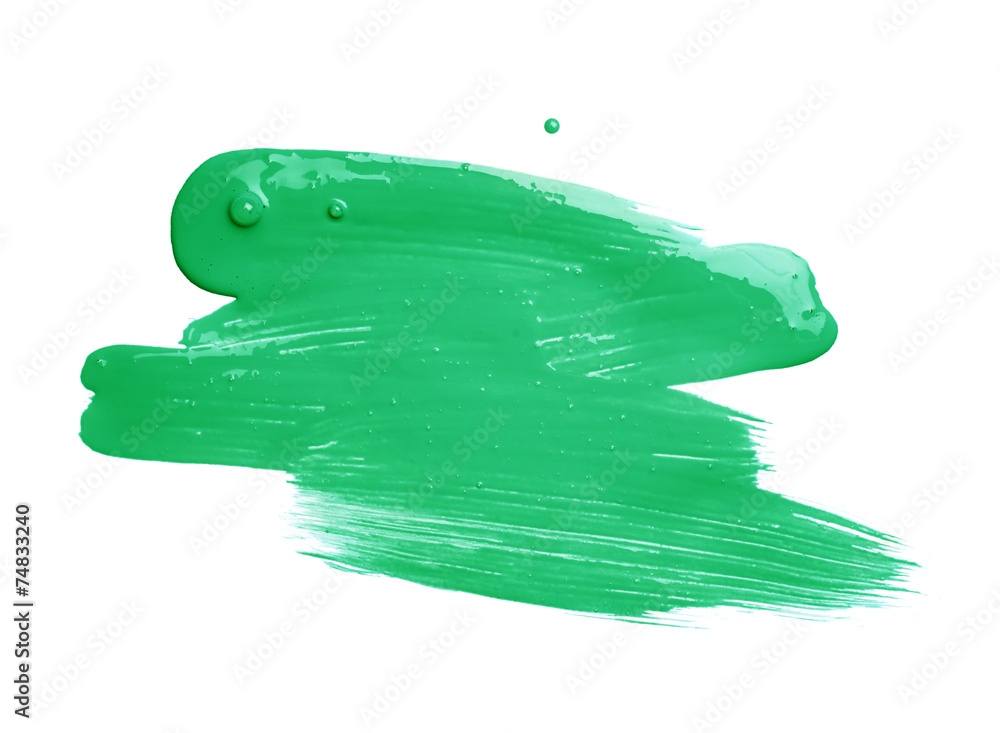 Naklejka premium Hand made oil paint brush stroke