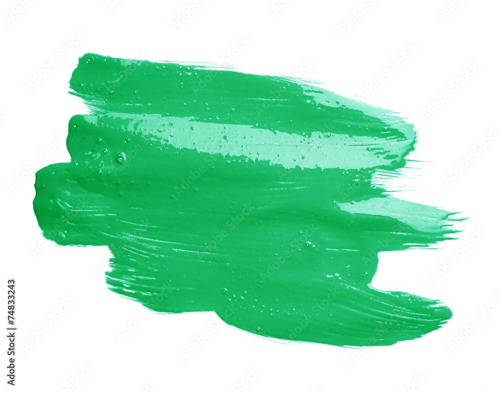 Naklejka premium Hand made oil paint brush stroke