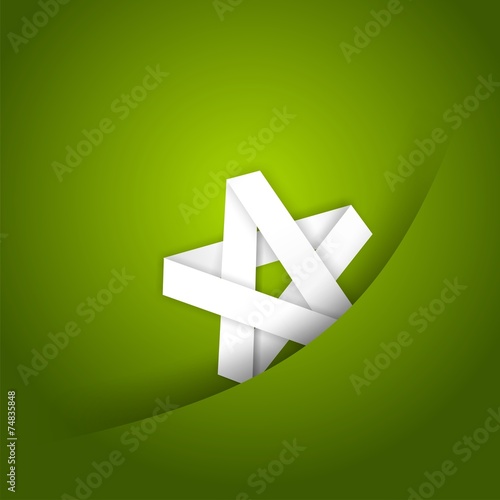 ESTRELLA NAVIDEÑA DE PAPEL