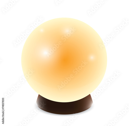 Magic ball. Vector