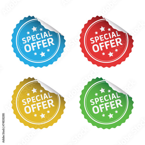 Special Offer Sticker
