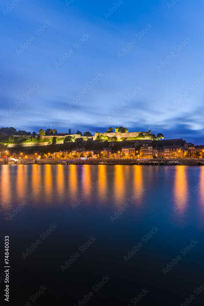 River Meuse through Namur, Belgium River Meuse through Namur, Belgium