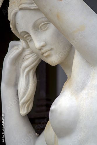  artistic and classical statue depicting a woman.