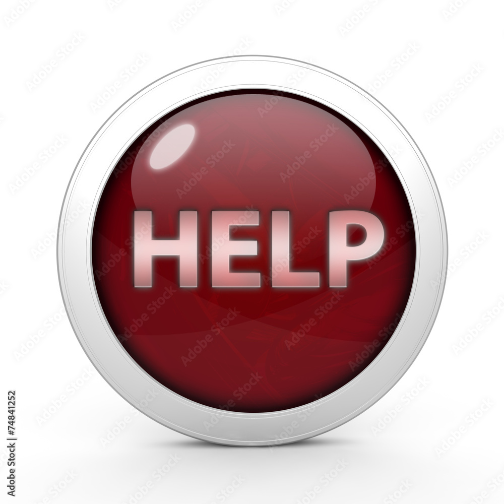 help circular icon on white background help circular icon on white background