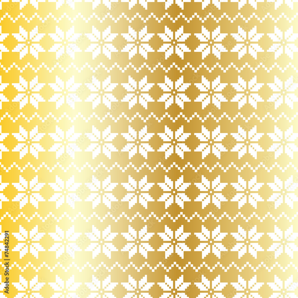 Gold Nordic Stripe