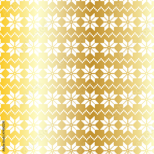 Gold Nordic Stripe