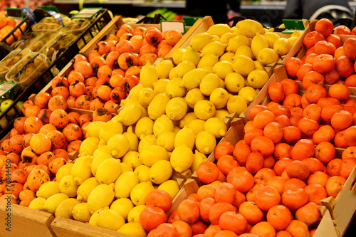 Fruit market. Supermarket photo