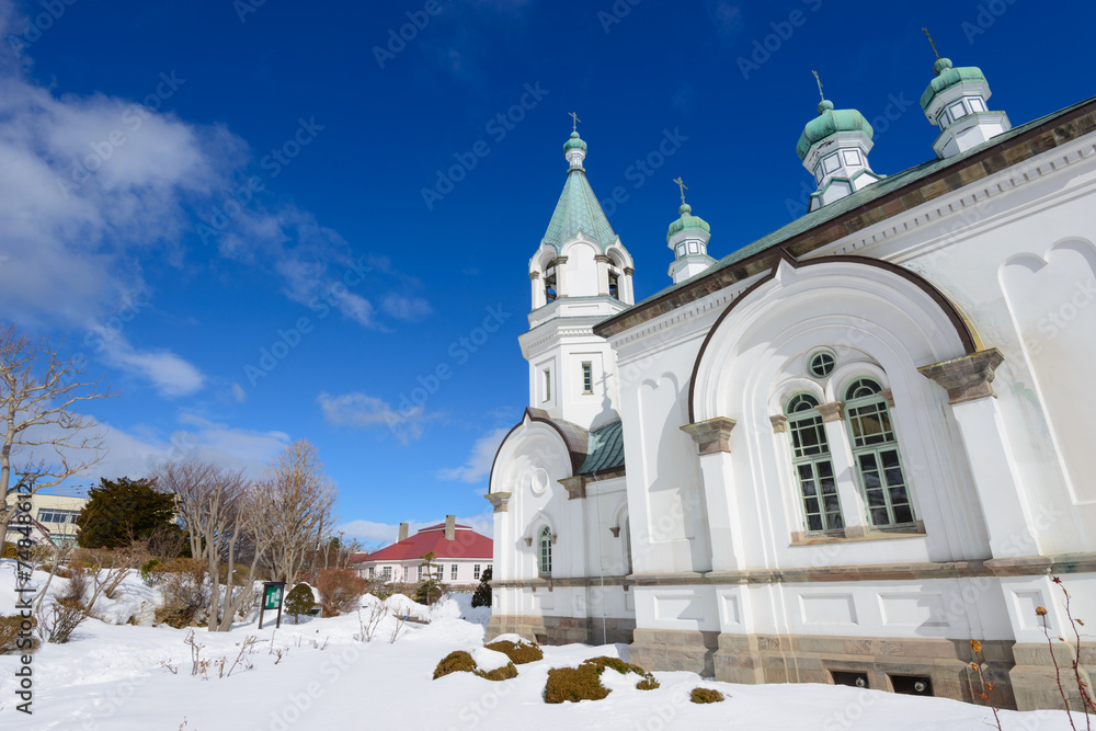 Orthodox Church of Hakodate in Hokkaido