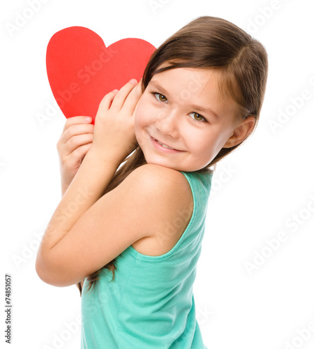 Portrait of a little girl