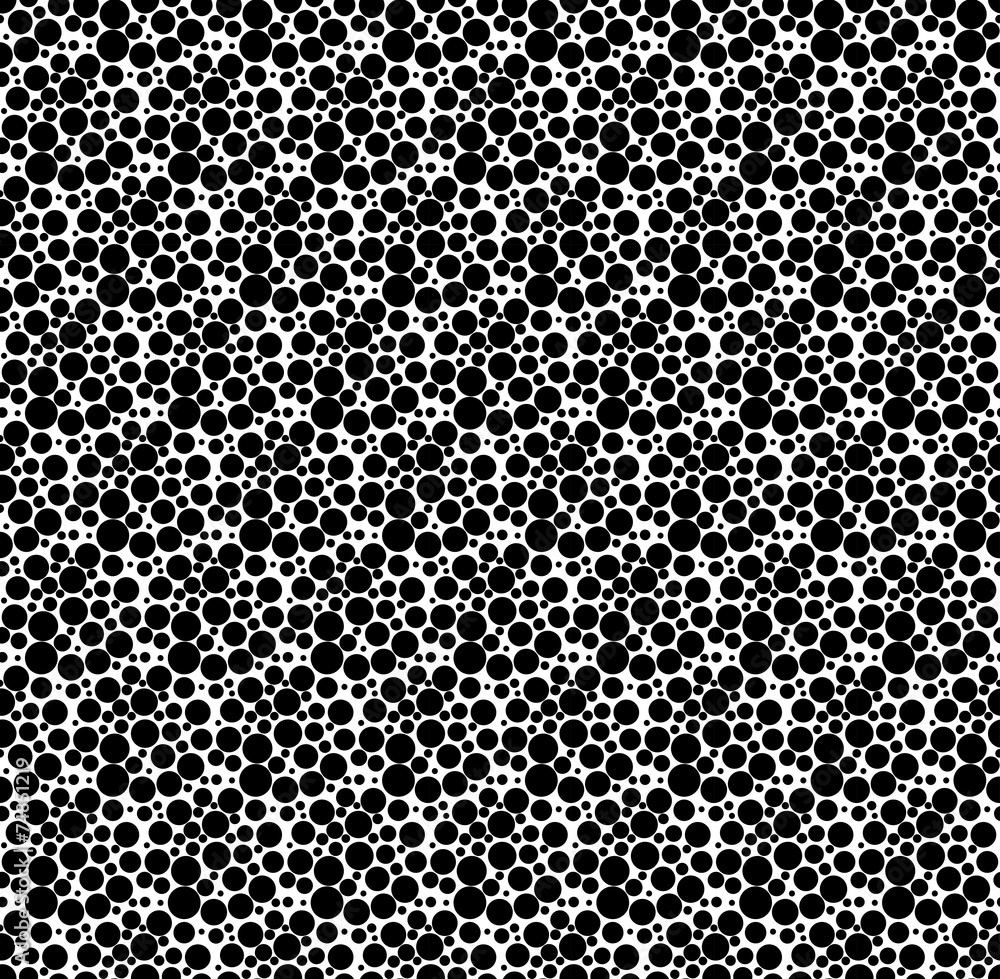Black and white geometric seamless pattern with dot. Black and white geometric seamless pattern with dot.