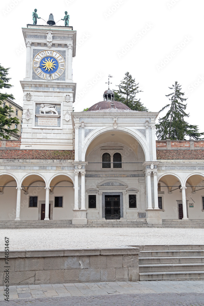 Obraz premium Place of Freedom in Udine, Italy