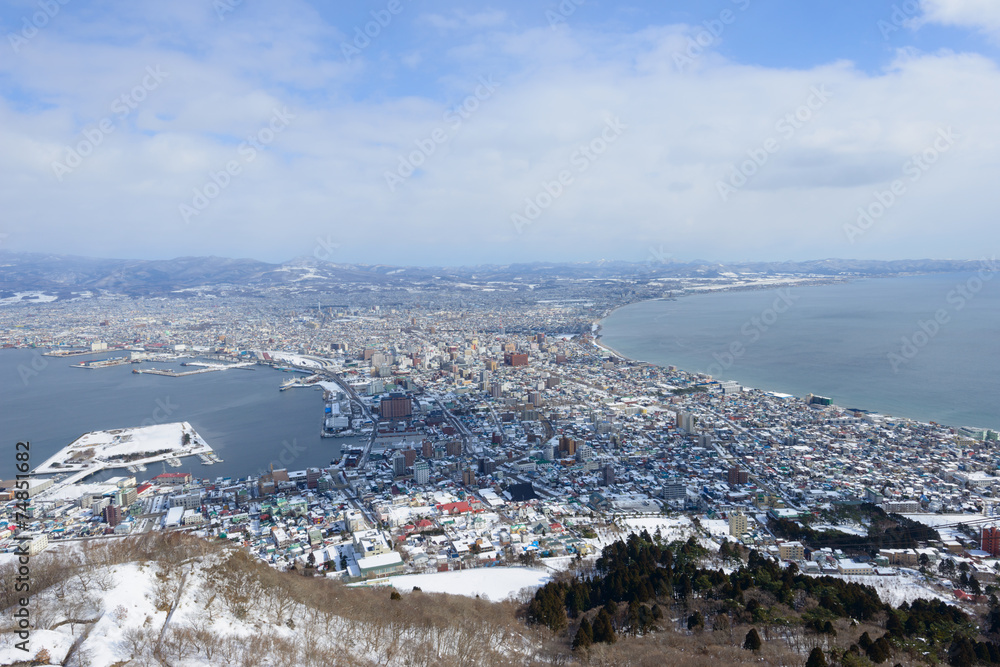 Cityscape of Hakodate