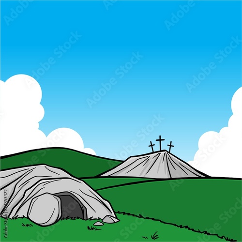 Easter Tomb Scene