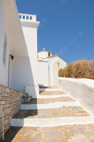 Path to church at Skopelos