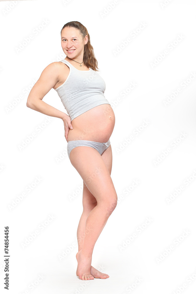 Pregnant woman. Pregnant woman.