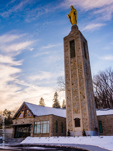The National Shrine Grotto of Lourdes in Emmitsburg, Maryland. photo