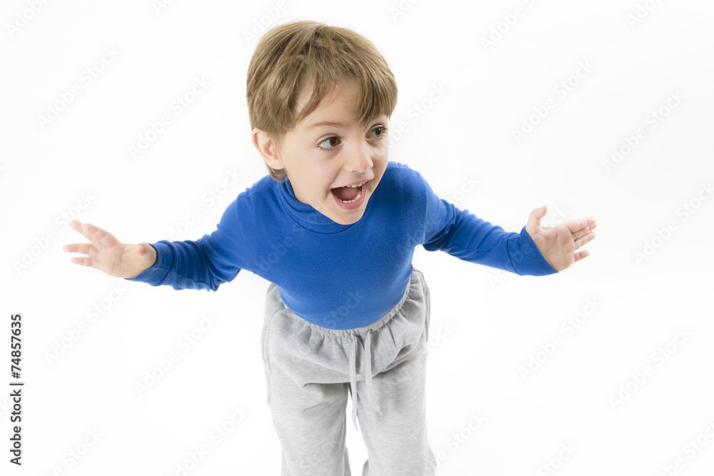 Funny Boy Shouting Funny Boy Shouting
