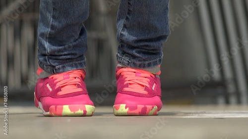 Girl Playing, Having Fun, Childhood