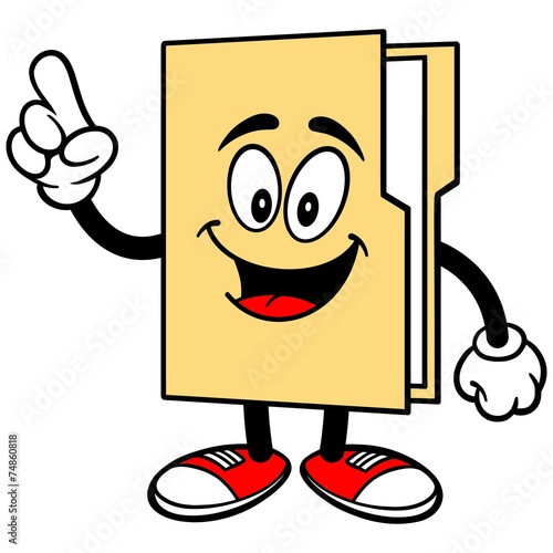 Folder Mascot Talking